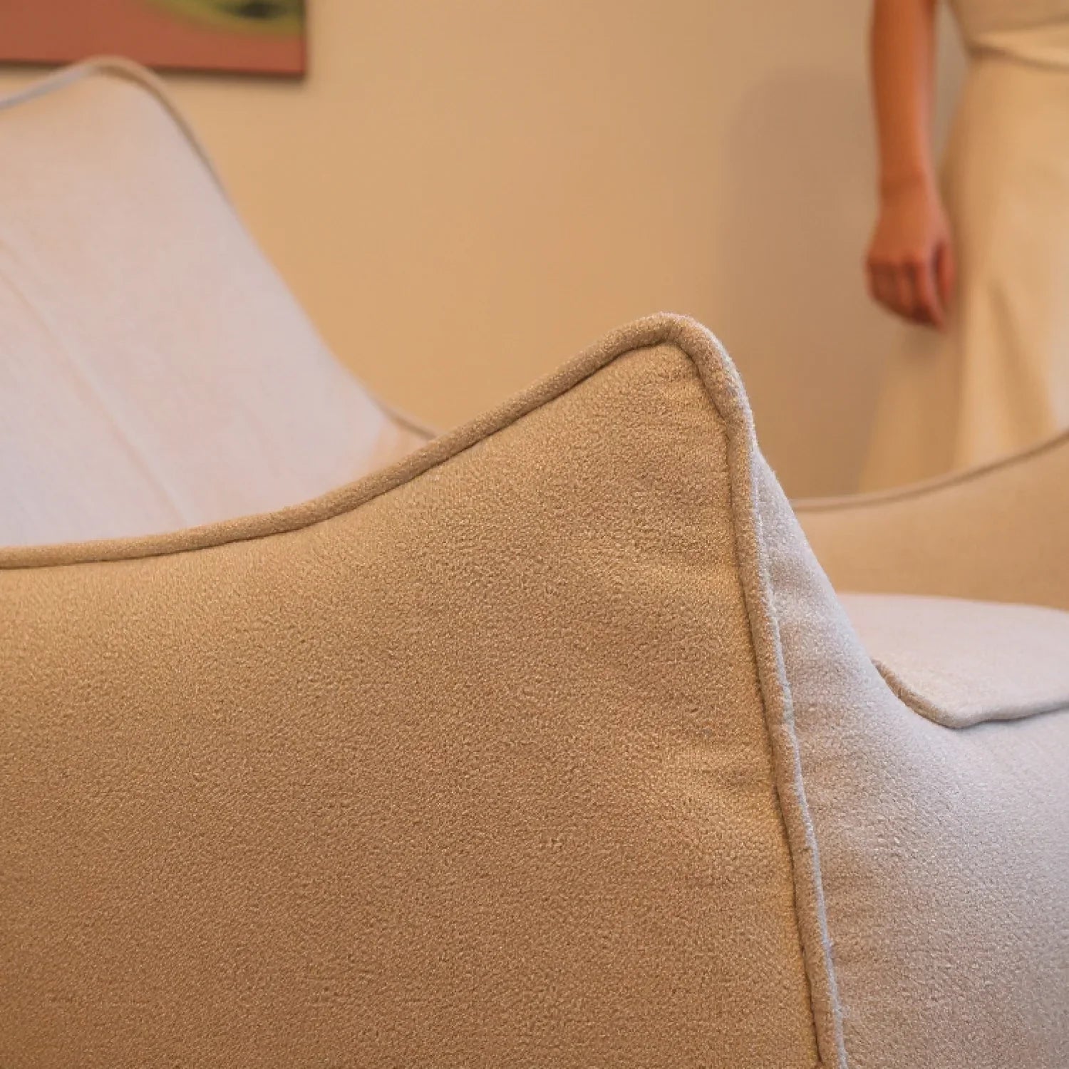 Poltrona Arya - Linho - Sofá na Caixa