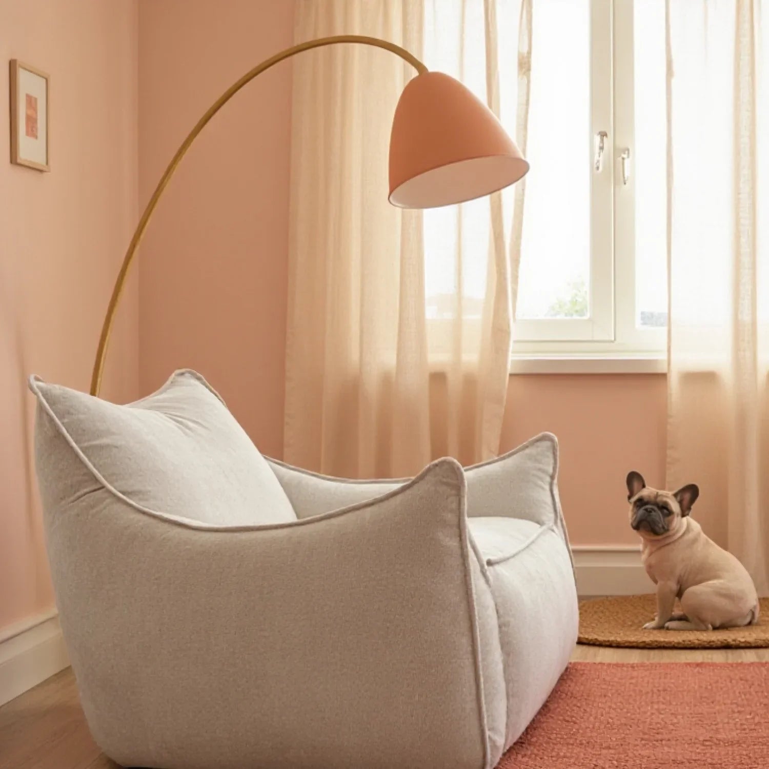 Poltrona Arya - Linho - Sofá na Caixa