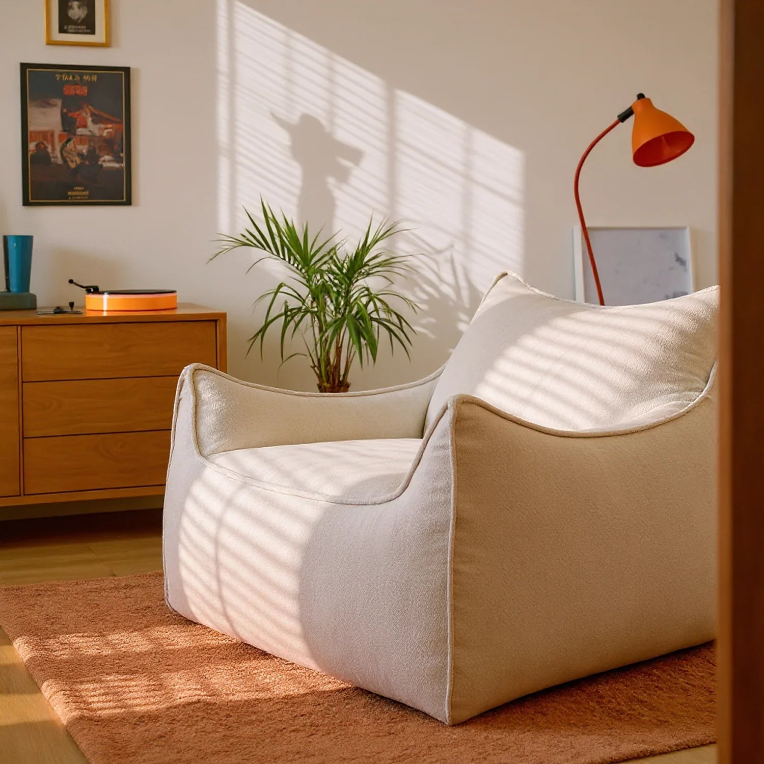 Poltrona Arya - Linho - Sofá na Caixa